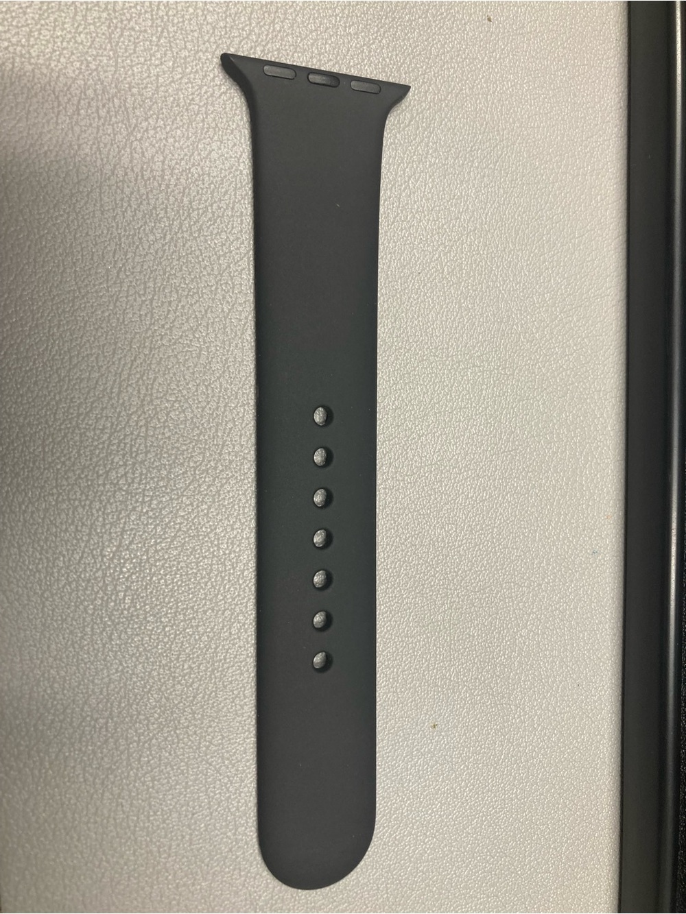 Apple Watch replacement m/l black sport band series 1 2 3 4 5 6 7 8 9 SE